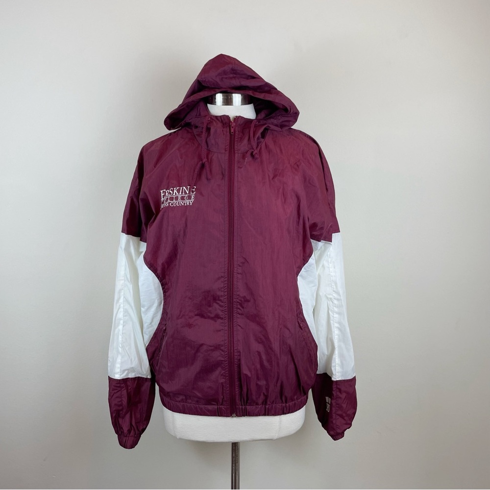 Erskine College Cross Country In Sport Vintage Windbreaker Full Zip Jacket